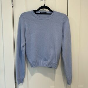 Brandy Melville Angie Wool Sweater periwinkle blue